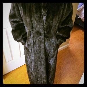 Classic Full length Authentic Mink Fur Coat
